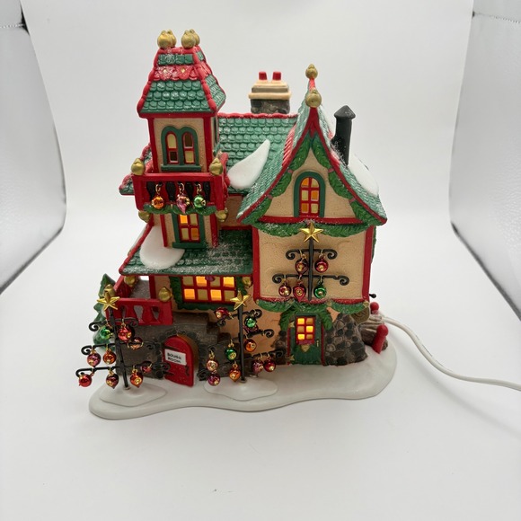 Department 56 Other - Department 56 North Pole Series Glass Ornament Works Christmas Village 56396